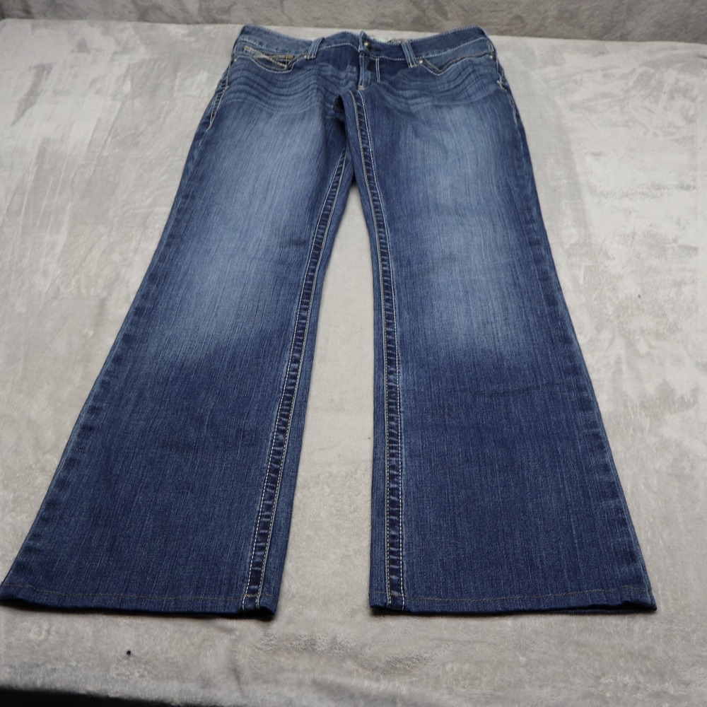 Ariat Jeans Women XL 31 Medium Wash Denim Mid Rise Bootcut Western Classic 34x31